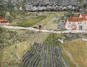 Vincent Van Gogh Landscape painting